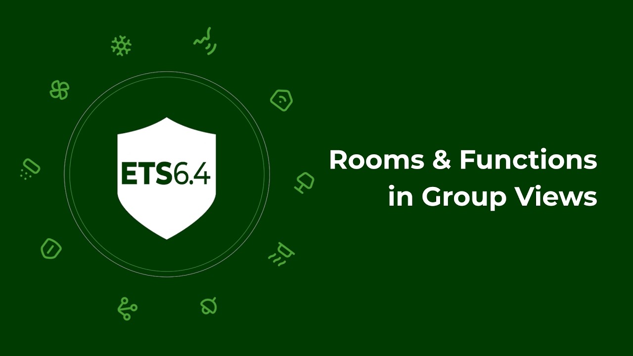 ETS6.4 - Rooms & Functions in Group Views