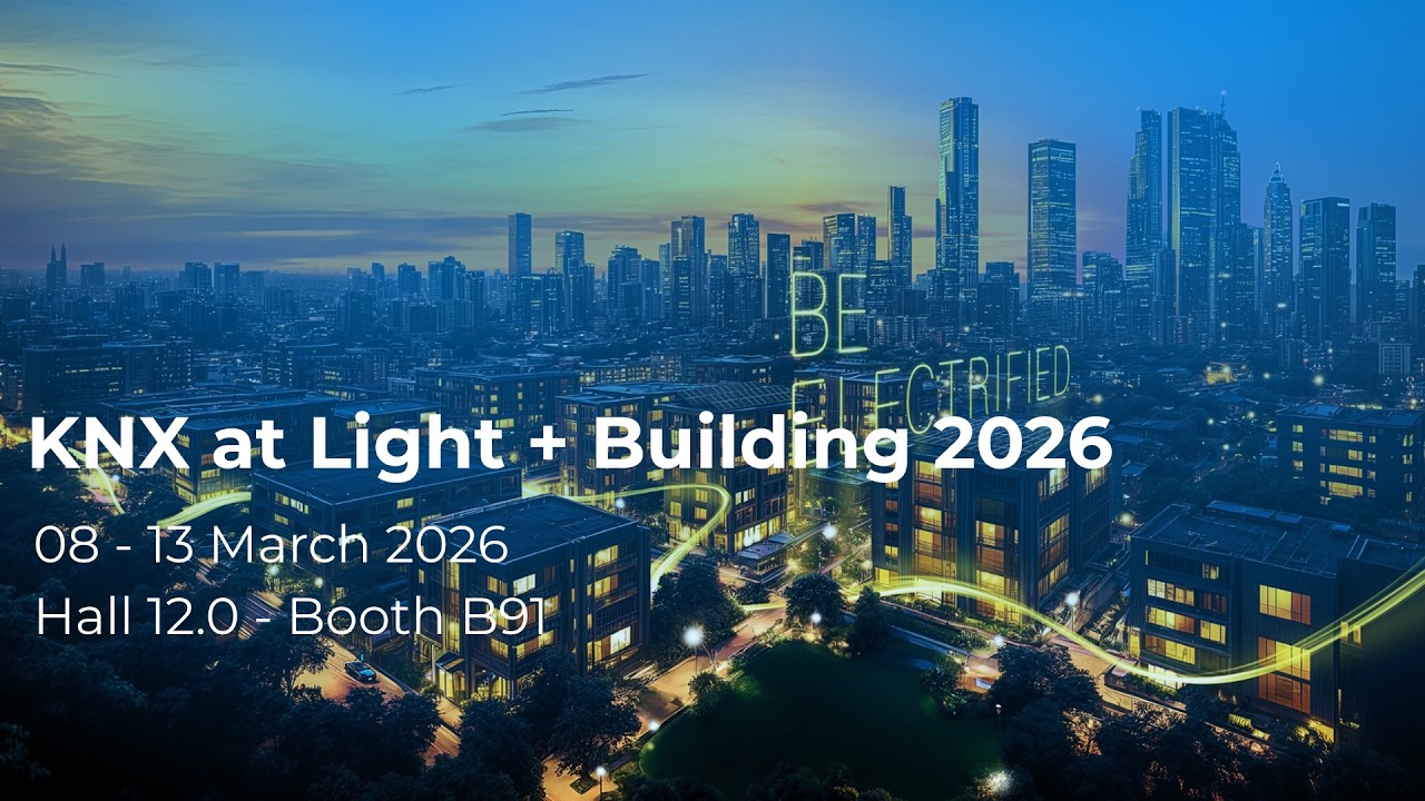 KNX Simplicity presented at Light + Building 2026