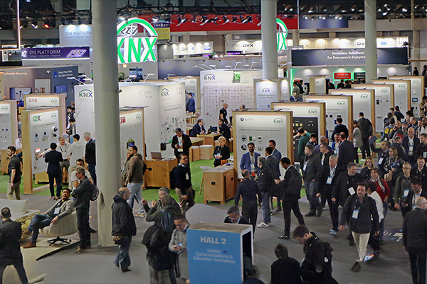 ISE 2025 Show Report - member companies on the KNX stand