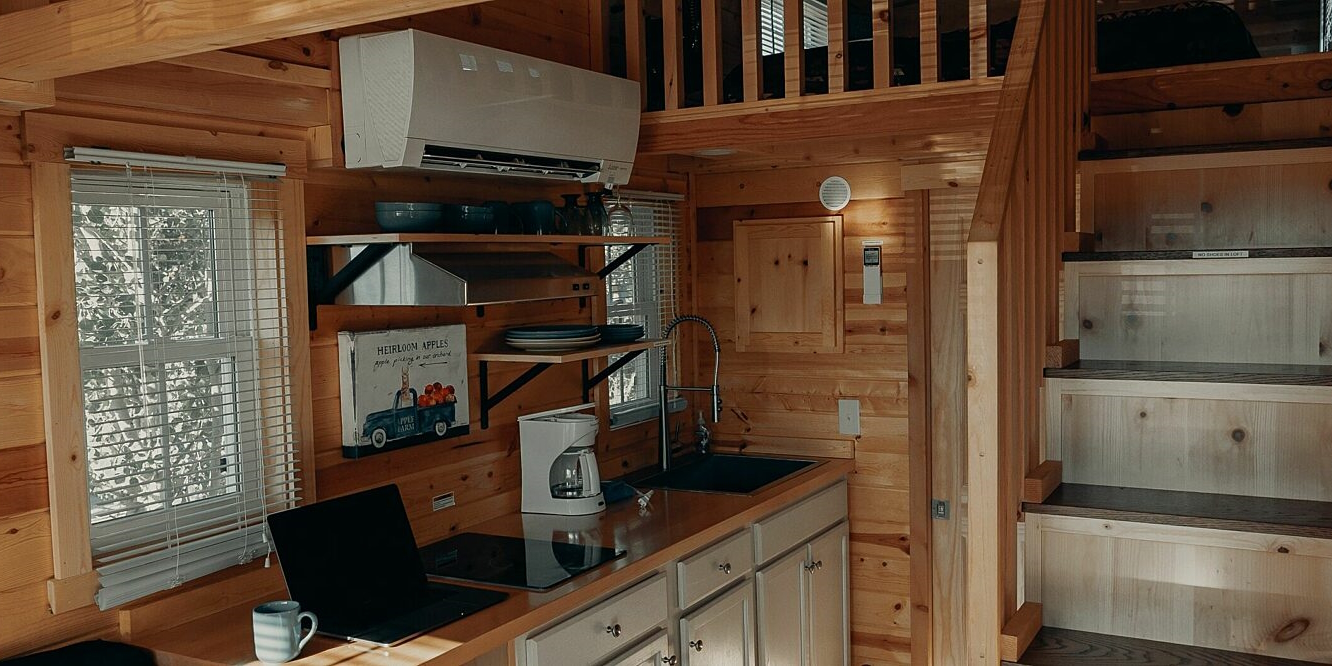 Living off grid made possible by KNX