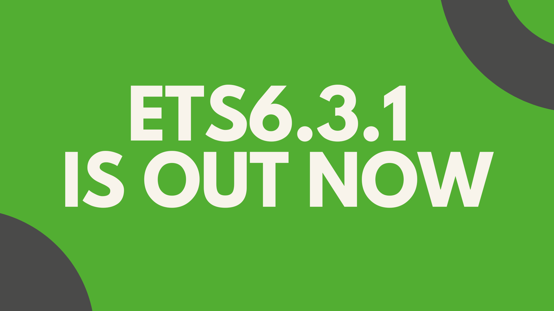 La version 6.3.1 des STE est disponible.