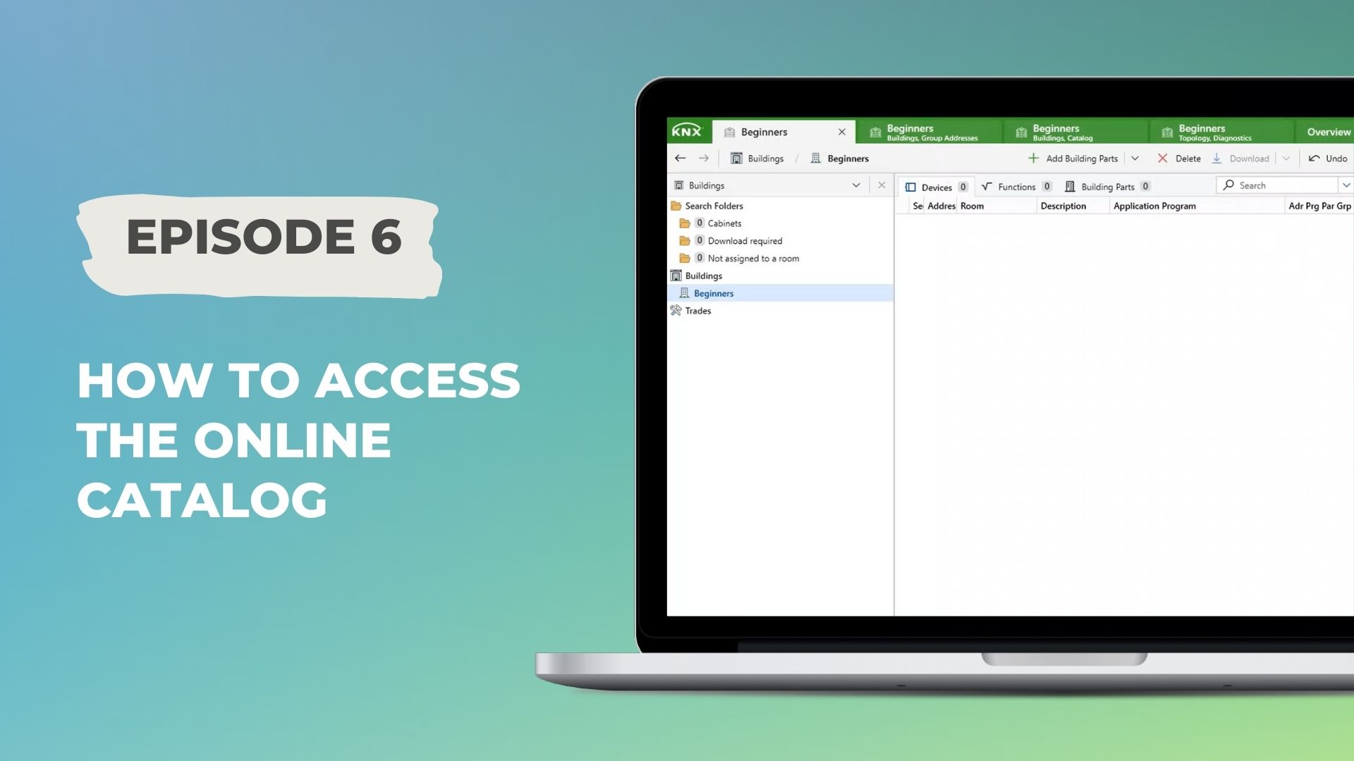 ETS for beginners Episode 6 - How to access the online catalog