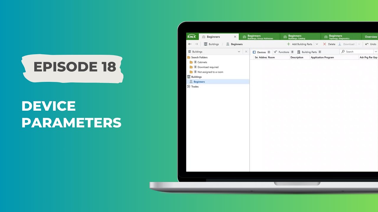 ETS for beginners Episode 18 - Parameters