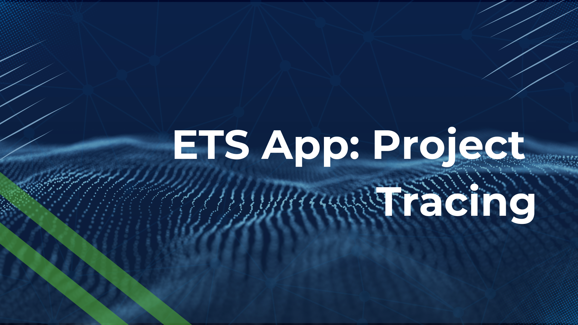 ETS App : Suivi de projet