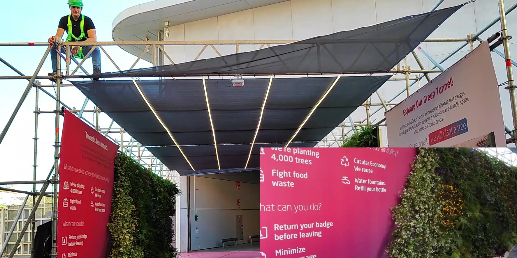KNX green tunnel at IoT Solutions World Congress 2024