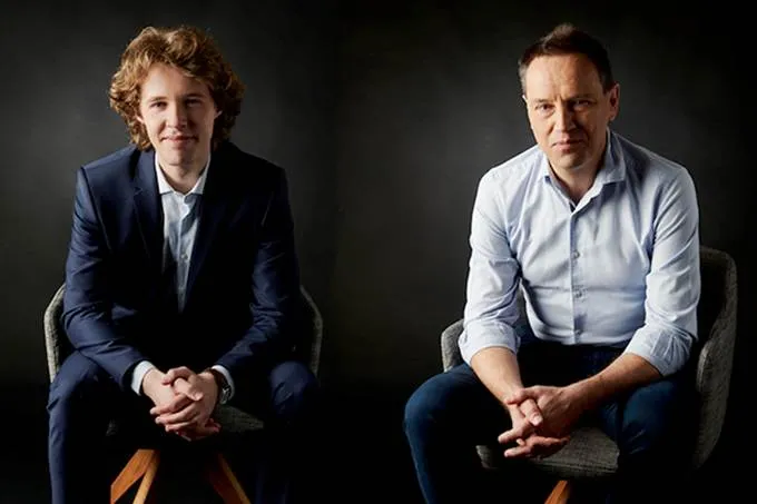(L-R) Allorado CEO and Co-founder, Bram Roelandts, and Allorado Co-founder, Filip Van Craenenbroeck