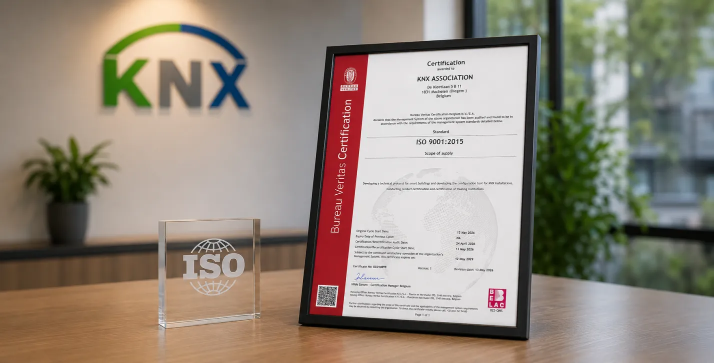KNX achieves ISO Certification