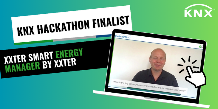 Finaliste du Hackathon KNX : Le xxter Smart Energy Manager réduit la consommation jusqu&#039;à 30 %