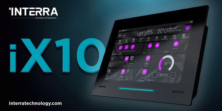 The Interra iX10 Touch Panel