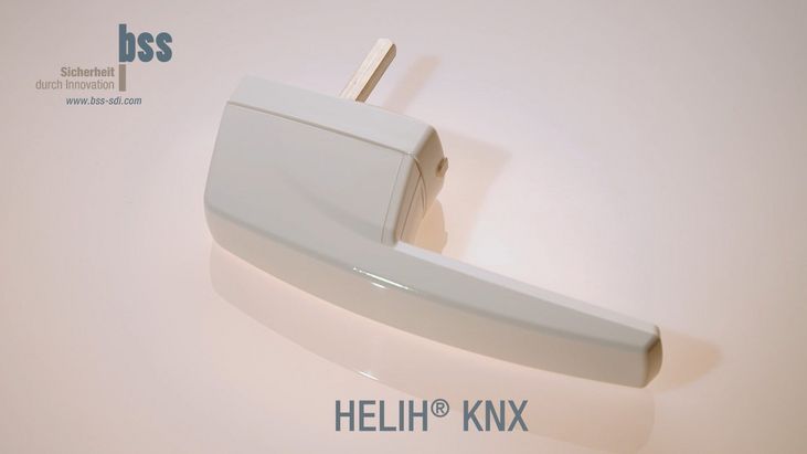 HELIH® - KNX RF Lockable Radio Window Handle - World Innovation