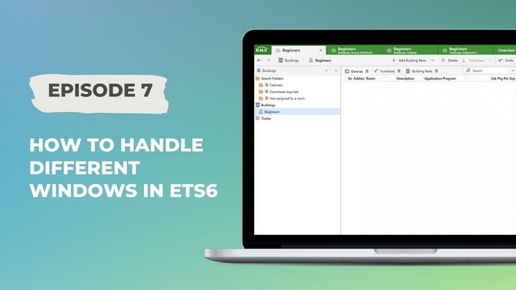 ETS for beginners Episode 7 - How to Handle Different Windows in ETS6