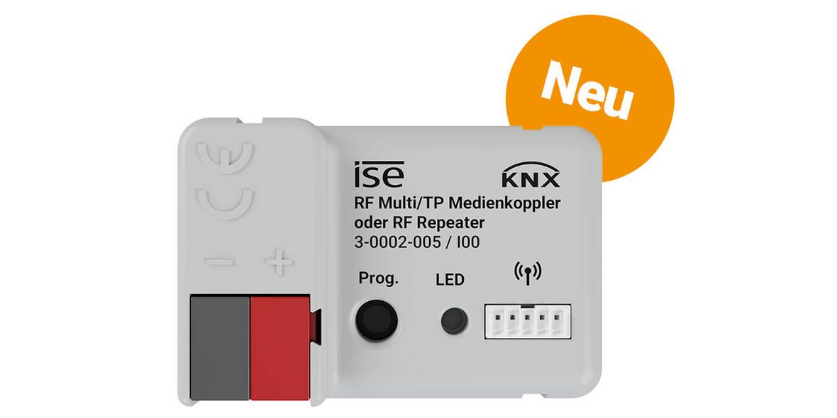 ise: Neu: KNX RF Multi/TP Medienkoppler oder RF Repeater