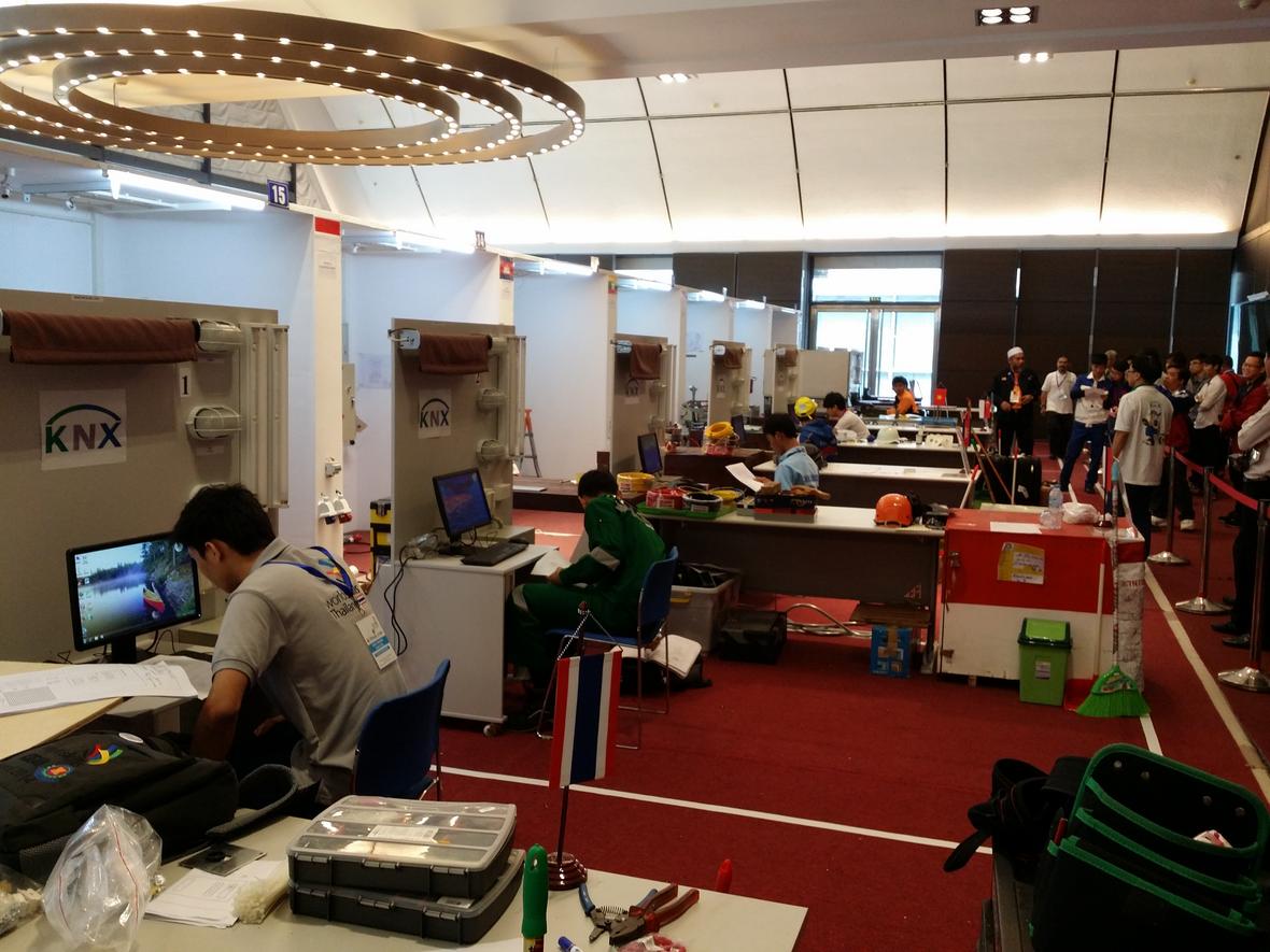 ASEAN Skills Competition in Vietnam – Electrical Engineering based on KNX