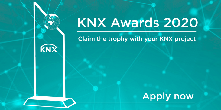 De aanvraagfase voor KNX Awards 2020 is gestart