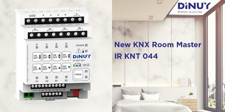 DINUY lance le KNX Room Master IR KNT 044