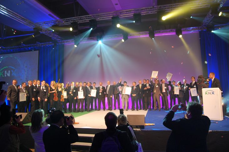 Glittering KNX Awards Ceremony 2012 attended by winners, nominees and more than 1,500 guests from 76 countries