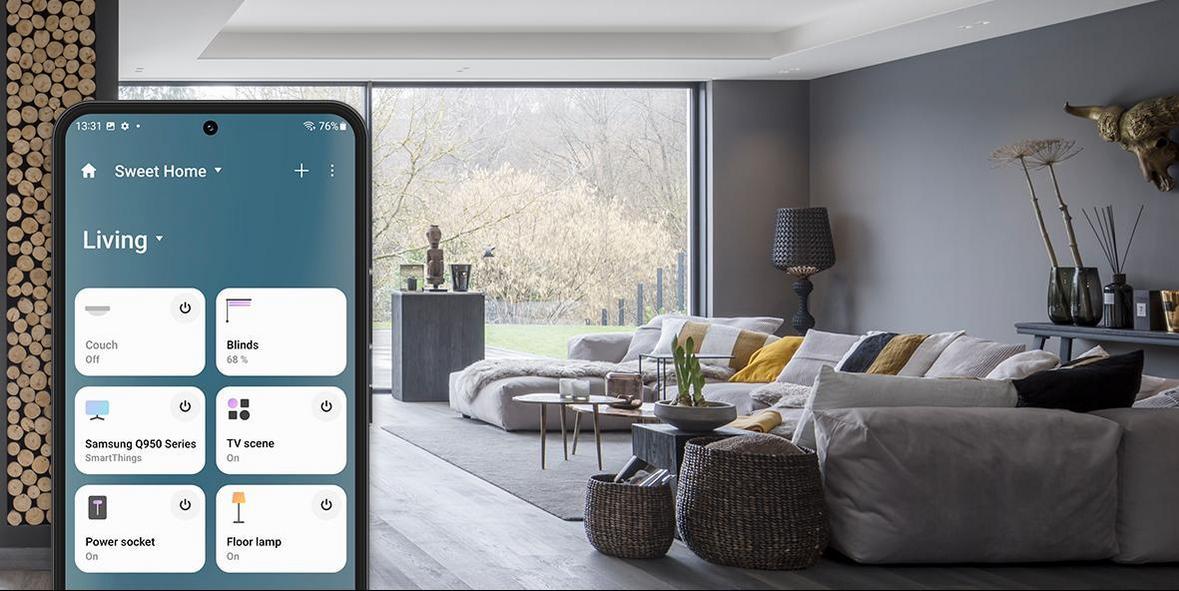 Jung Connecta KNX a Samsung SmartThings