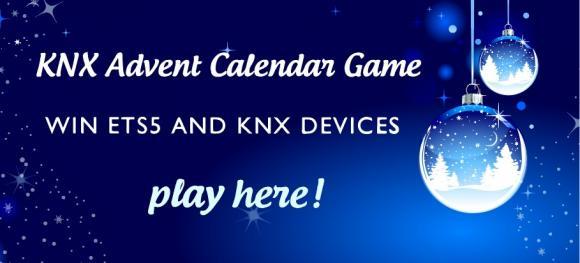 KNX Advent Calendar Game: win ETS5 and KNX Devices
