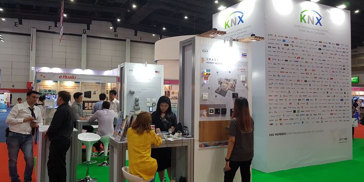 KNX auf der Thailand Building Fair