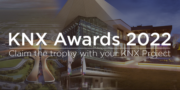 KNX Awards 2022 - Visez un trophée avec votre projet KNX