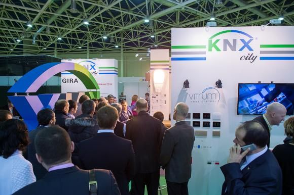 KNX city at Interlight Moscow 2014