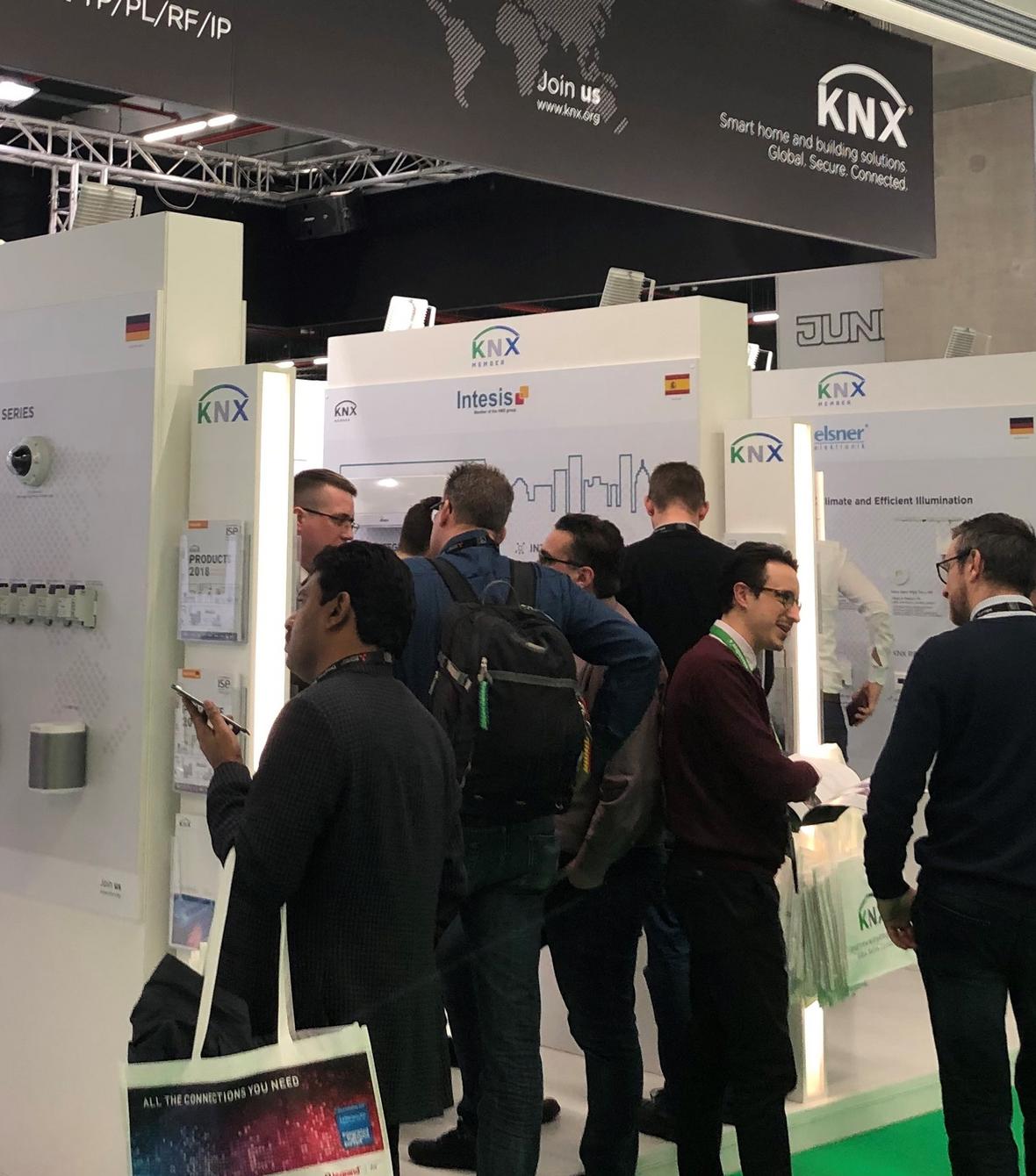 KNX fait ses débuts en tant que partenaire de présentation lors dISE 2019 et développe sa gamme de solutions pour laudiovisuel