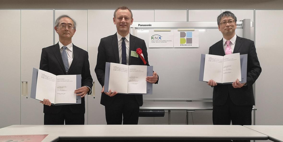 KNX Japan unterzeichnet Absichtserklärung mit ABEE