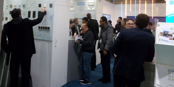 KNX present for the first time with 2 booths at ISE2018
