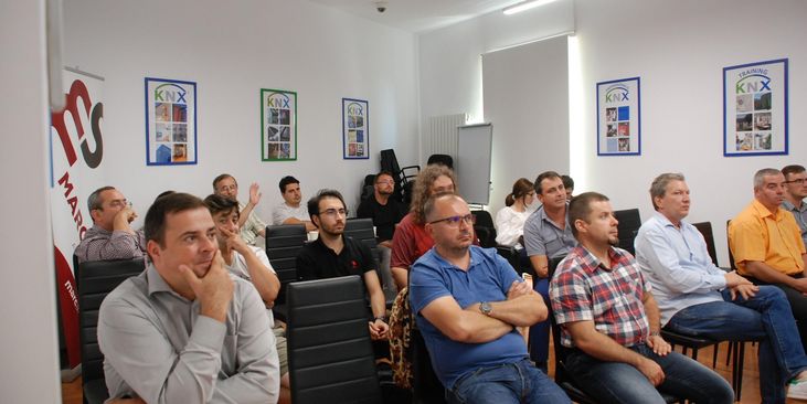 KNX Secure et séminaire audio en Roumanie