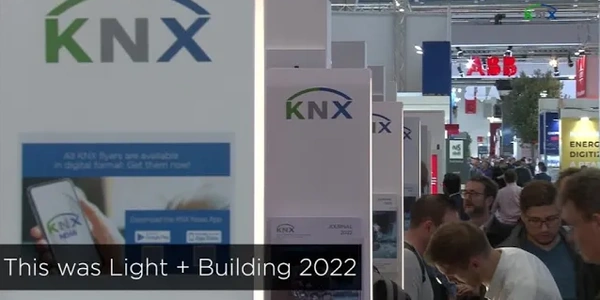 C&#039;était KNX à Light + Building 2022