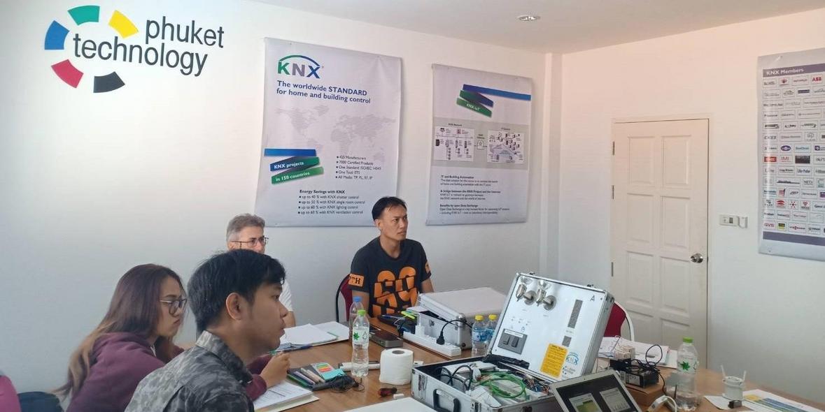 Le #KNXTrain atteint des sommets en Thaïlande