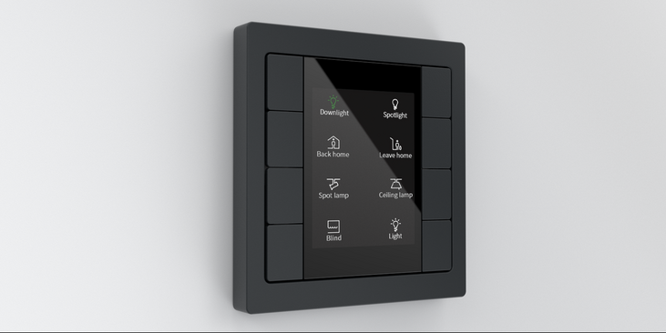 Schneider&#039;s new KNX Push Button with dynamic labelling